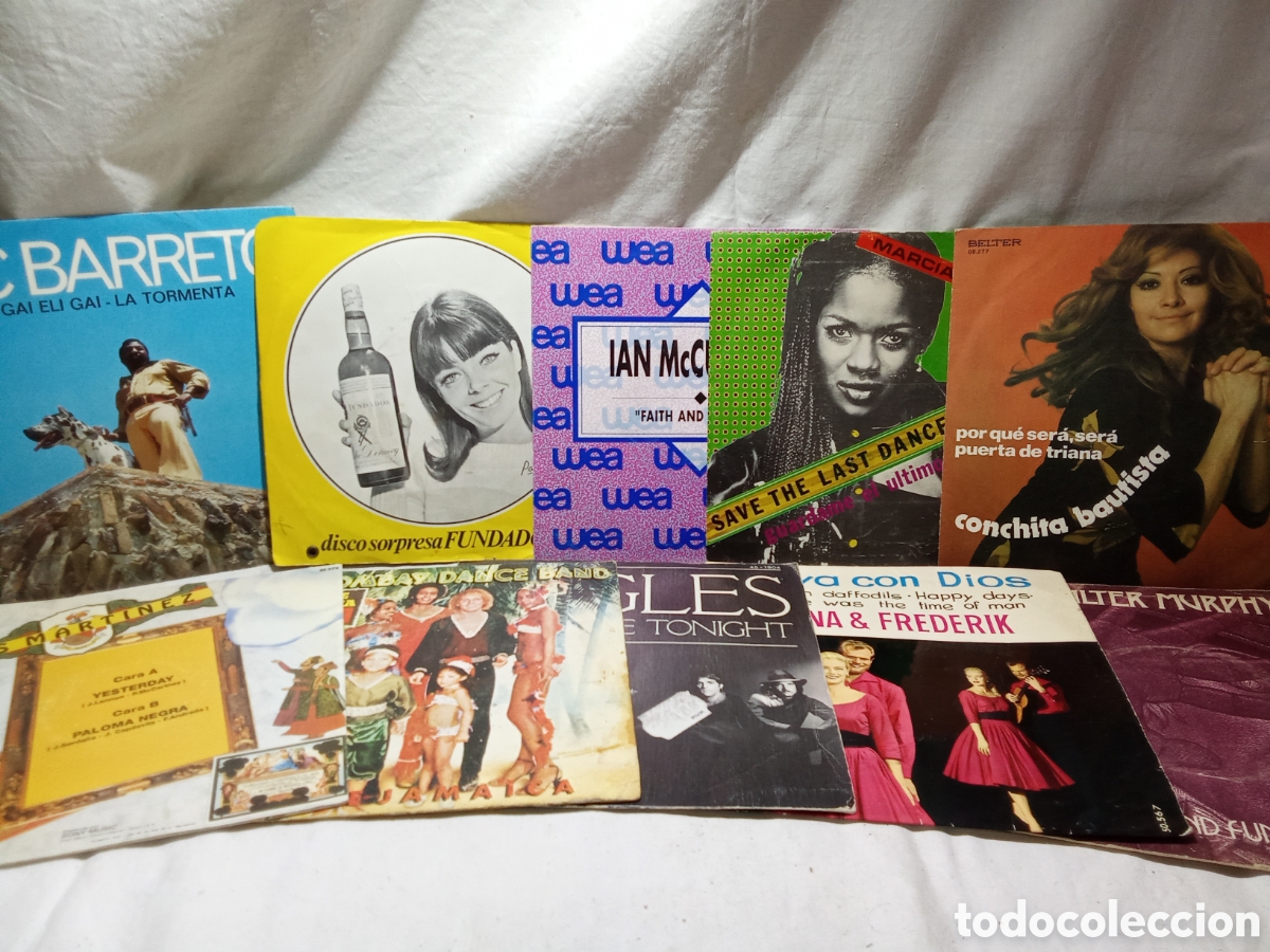 Discos de vinilo: LOTE 1 DE 10 SINGLES - Foto 1