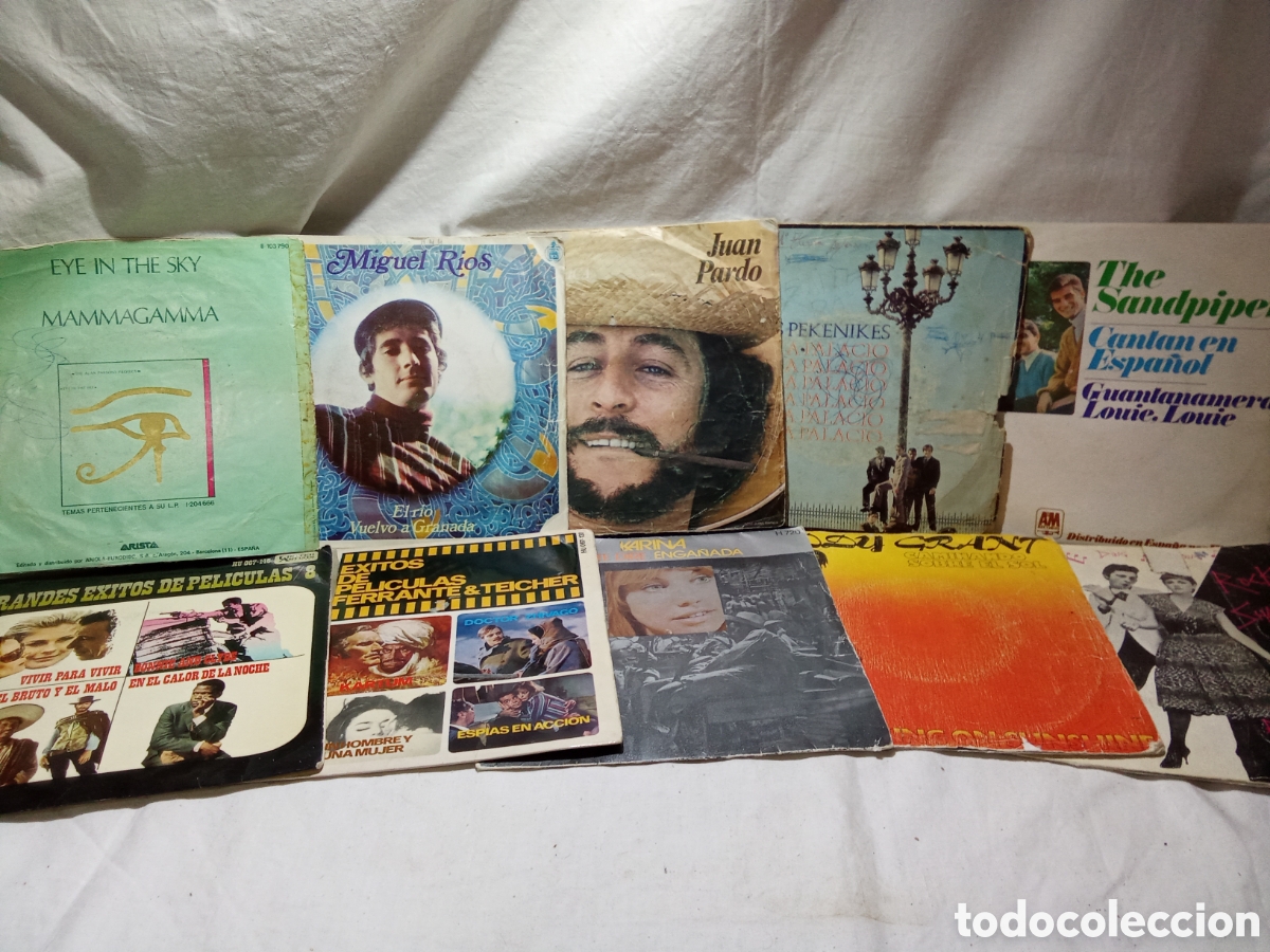 Discos de vinilo: LOTE 3 DE 10 SINGLES