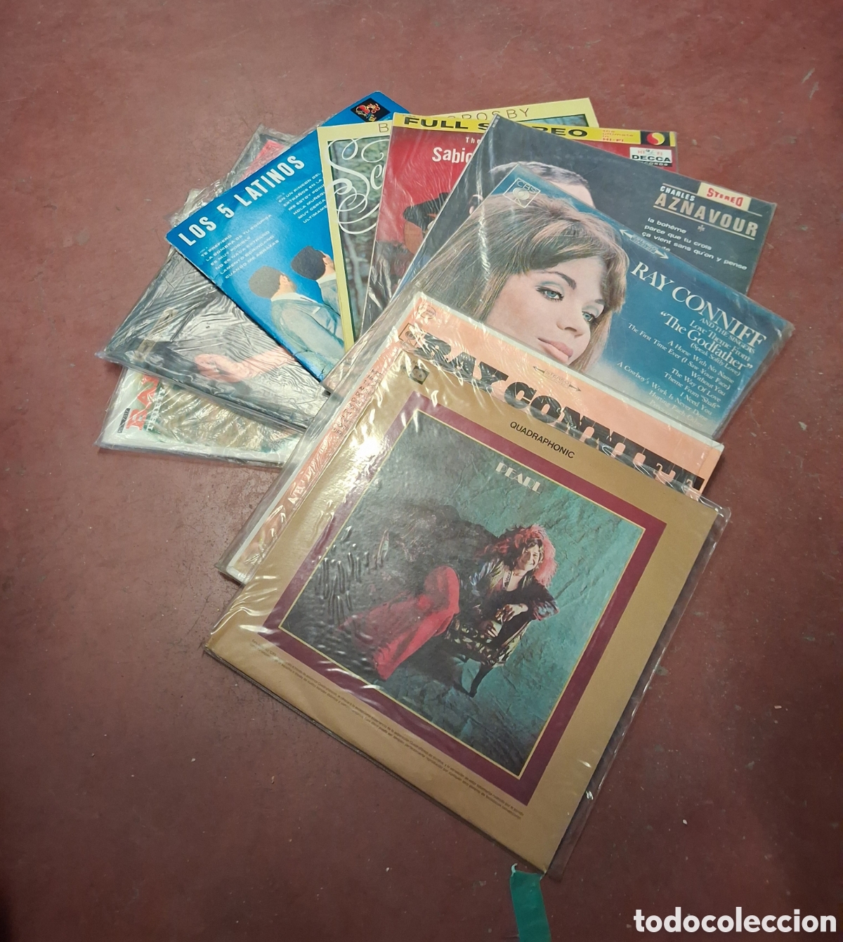 Discos de vinilo: LOTE DE 11 VINILOS LP GRUPOS INTERNACIONALES A&Ntilde;OS 70