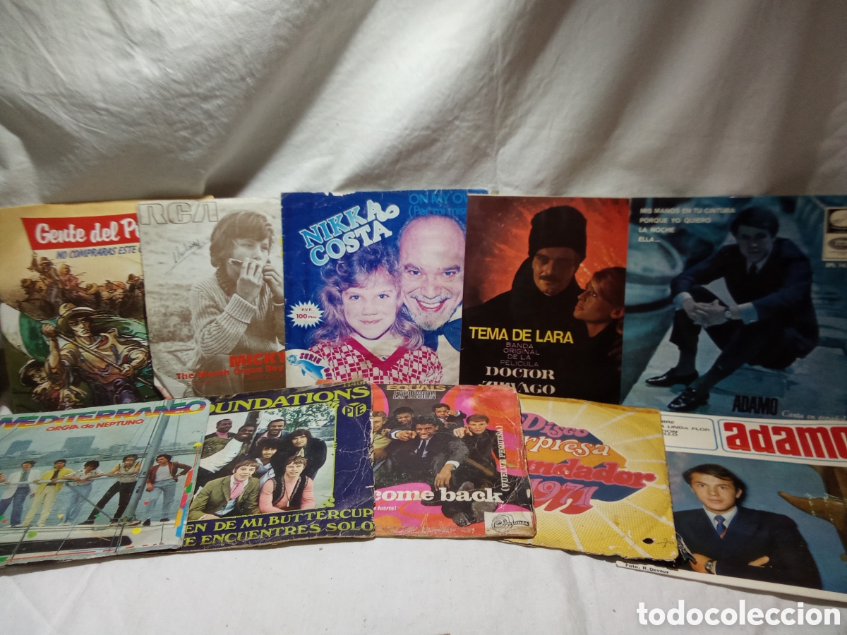 Discos de vinilo: LOTE 4 DE 10 SINGLES