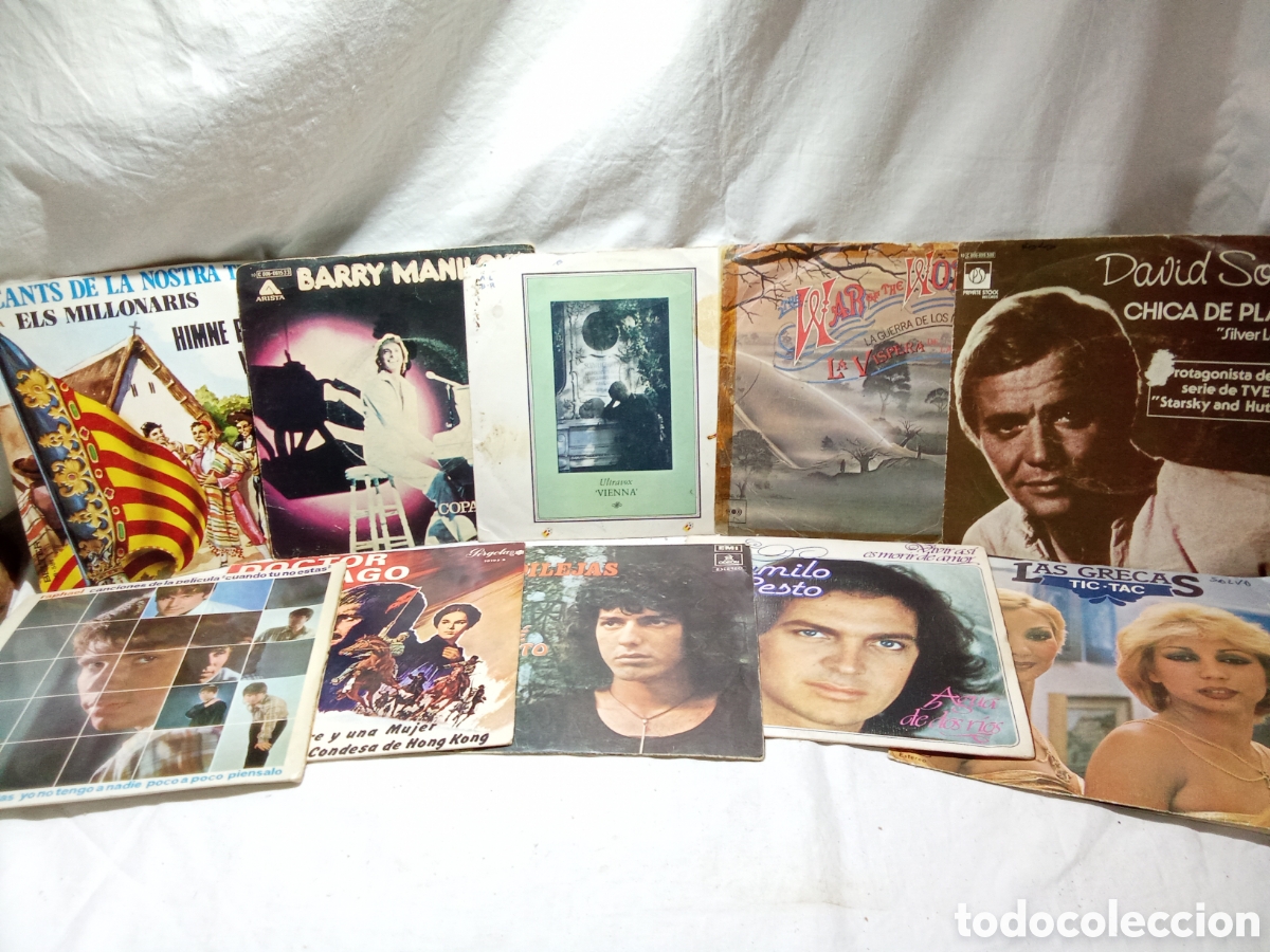 Discos de vinilo: LOTE 5 DE 10 SINGLES