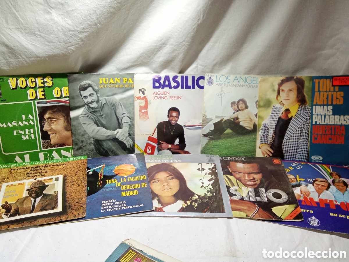 Discos de vinilo: LOTE 6 DE 10 SINGLES
