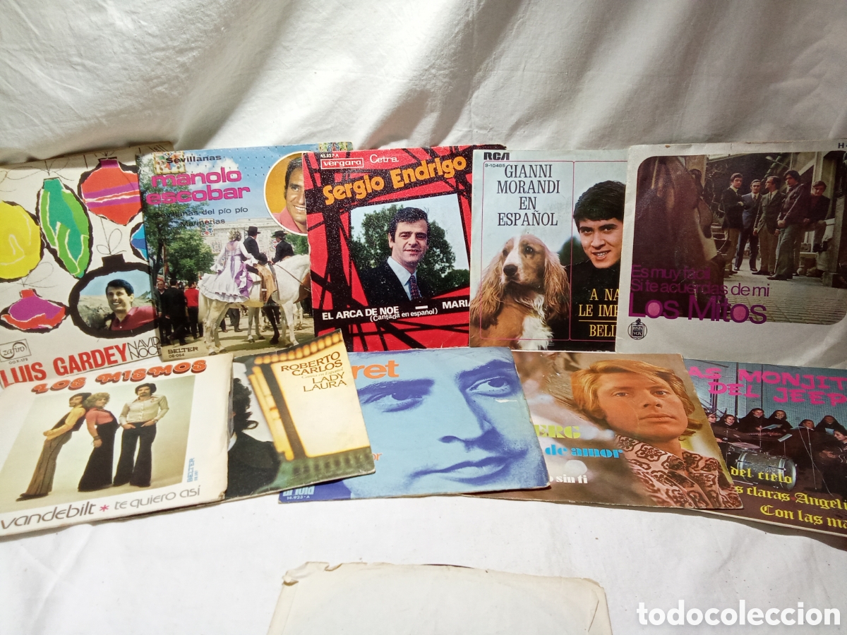 Discos de vinilo: LOTE 8 DE 10 SINGLES