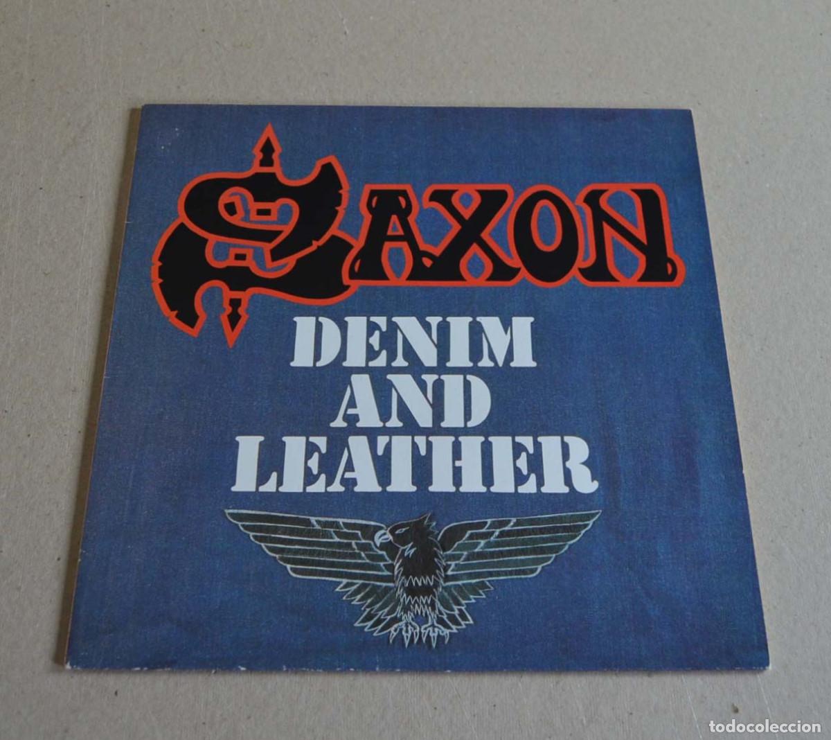 Discos de vinilo: SAXON - DENIM AND LEATHER