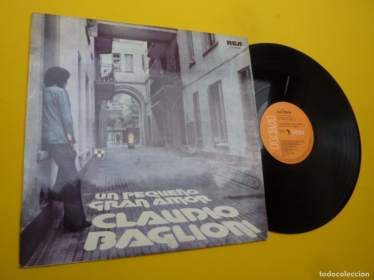 Discos de vinilo: LP CLAUDIO BAGLIONI - Un Peque&ntilde;o Gran Amor - PL-31364 (EX++/EX++)