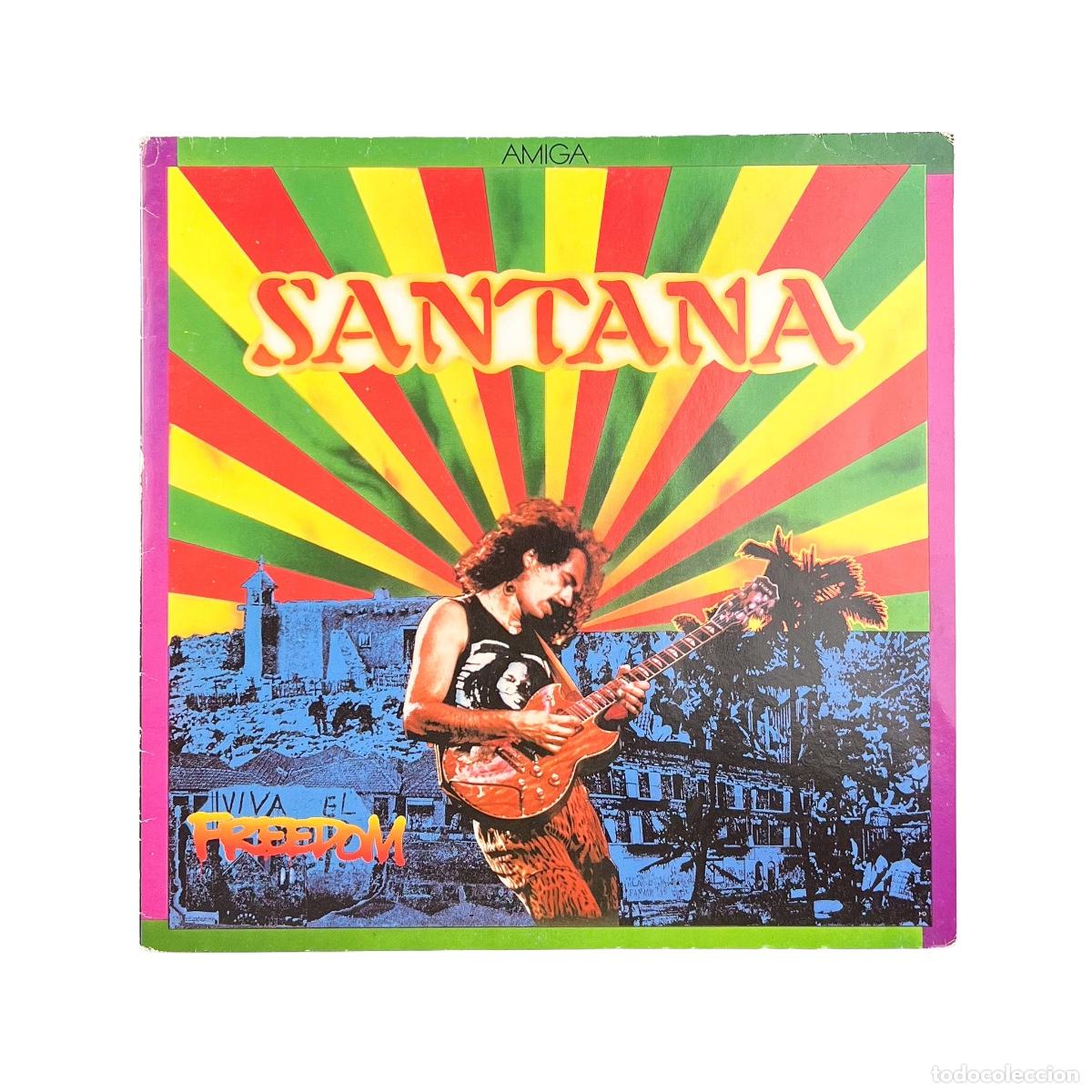 Discos de vinilo: LP. Santana. Freedom (VG/VG)