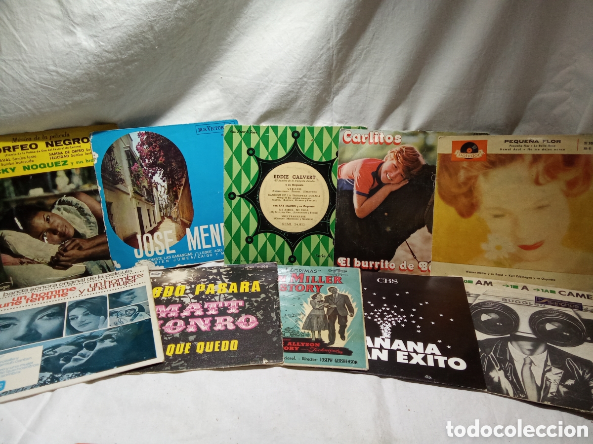 Discos de vinilo: LOTE 11 DE 10 SINGLES
