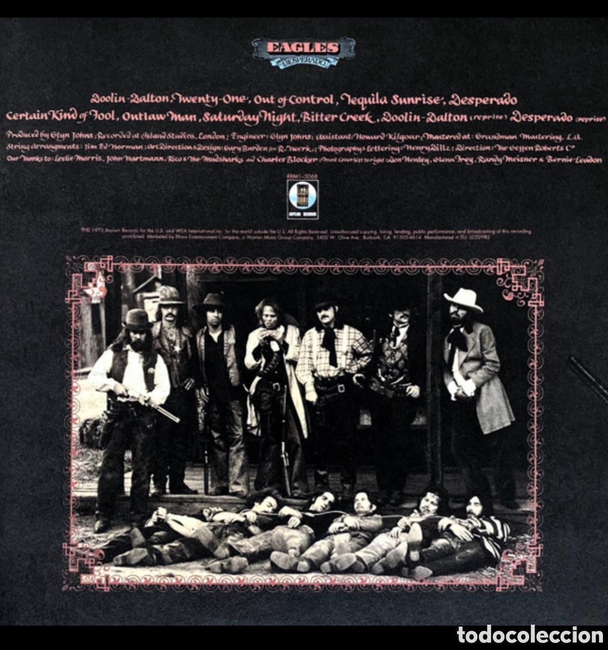Discos de vinilo: Eagles: Desperado Lp 180gr 2014 - Foto 2
