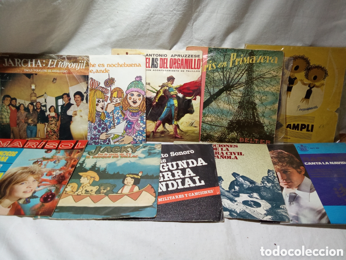 Discos de vinilo: LOTE 13 DE 10 SINGLES