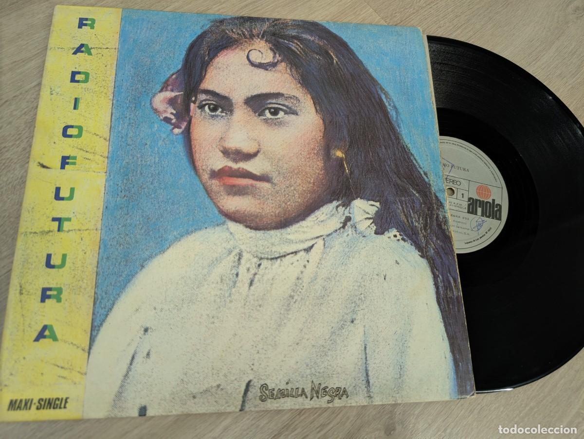 Discos de vinilo: RADIO FUTURA - SEMILLA NEGRA .MAXISINGLE DE BMG /ARIOLA ..1984 VERSION LARGA Y VERSION INSTRUMENTAL