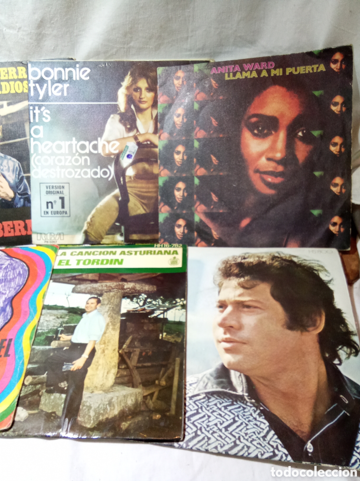 Discos de vinilo: LOTE 15 DE 10 SINGLES - Foto 2
