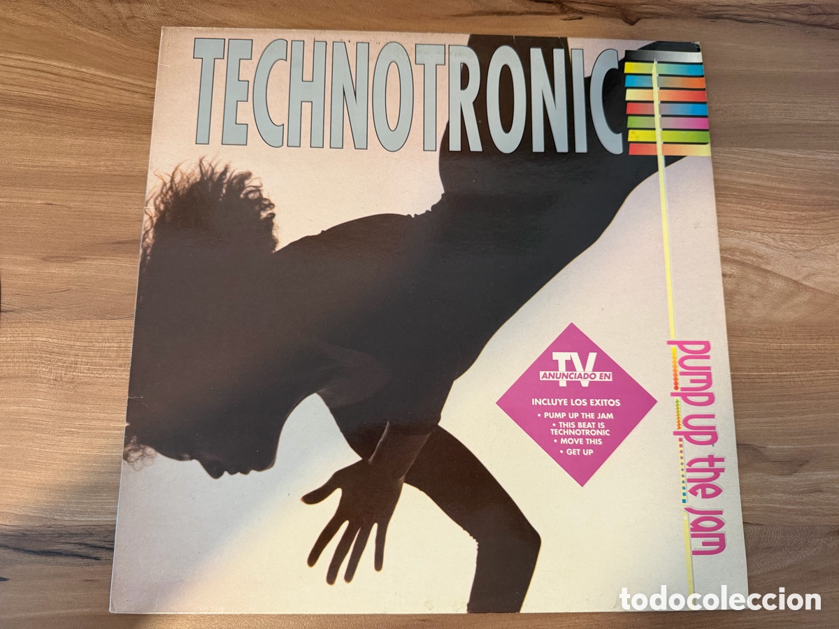 Discos de vinilo: TECHNOTRONIC (LP) PUMP UP THE JAM A&Ntilde;O &ndash; 1989 - Foto 2