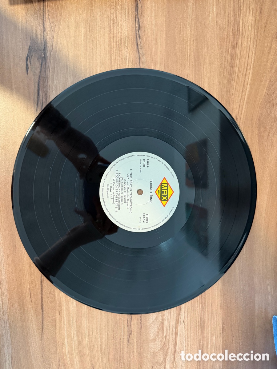 Discos de vinilo: TECHNOTRONIC (LP) PUMP UP THE JAM A&Ntilde;O &ndash; 1989 - Foto 5