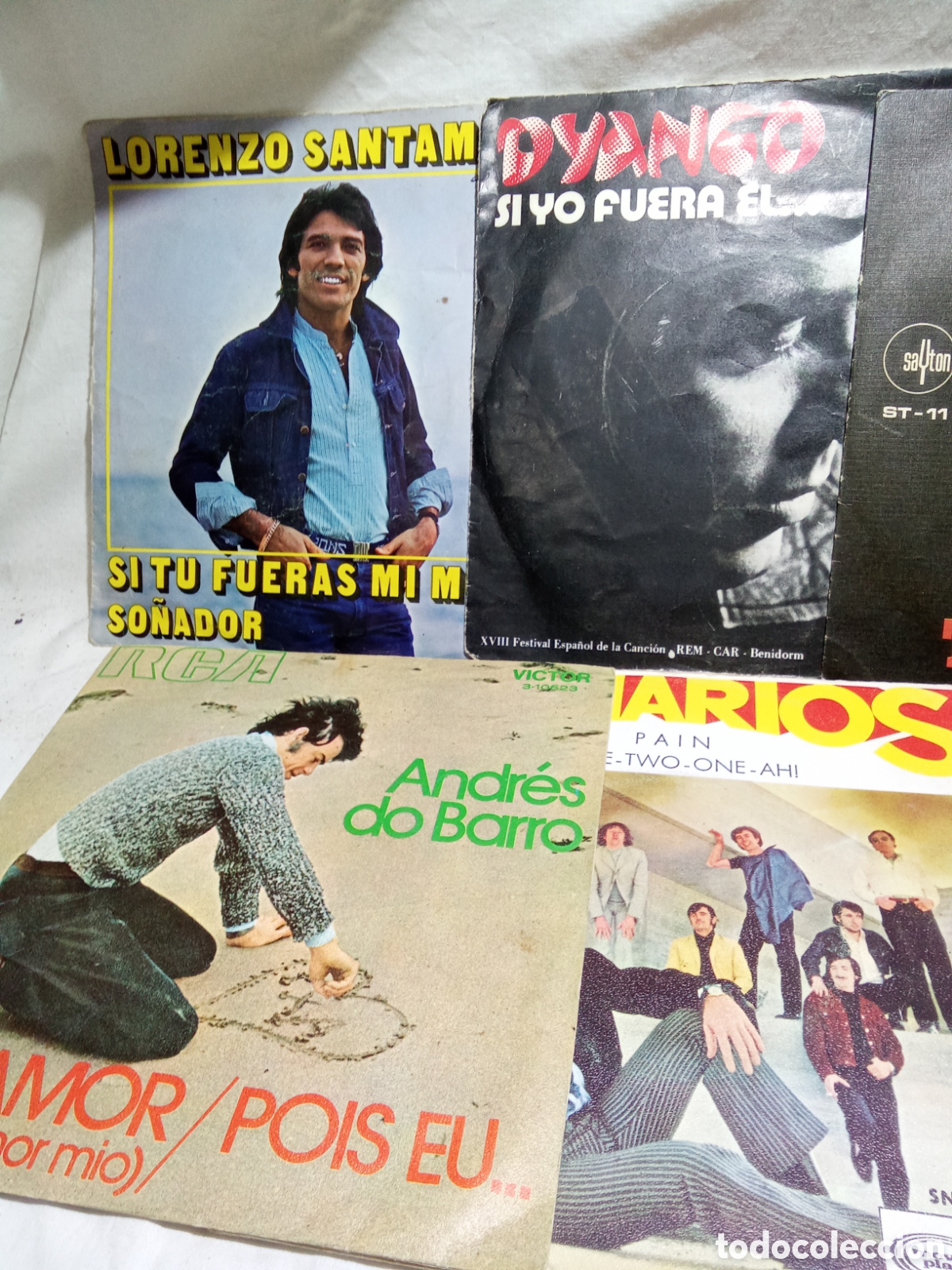 Discos de vinilo: LOTE 15 DE 10 SINGLES - Foto 4