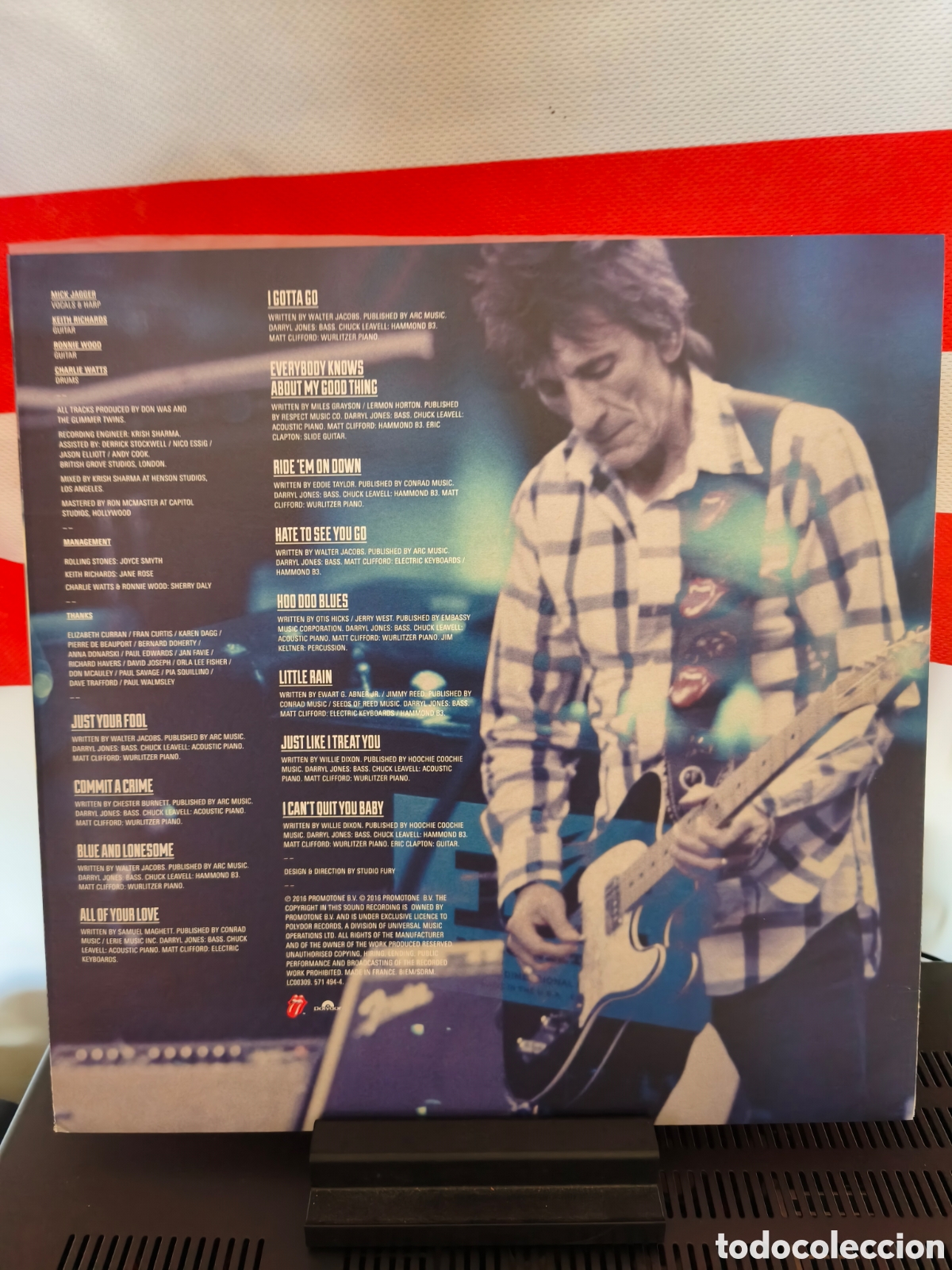 Discos de vinilo: The Rolling Stones: Blue & Lonesome - Foto 7