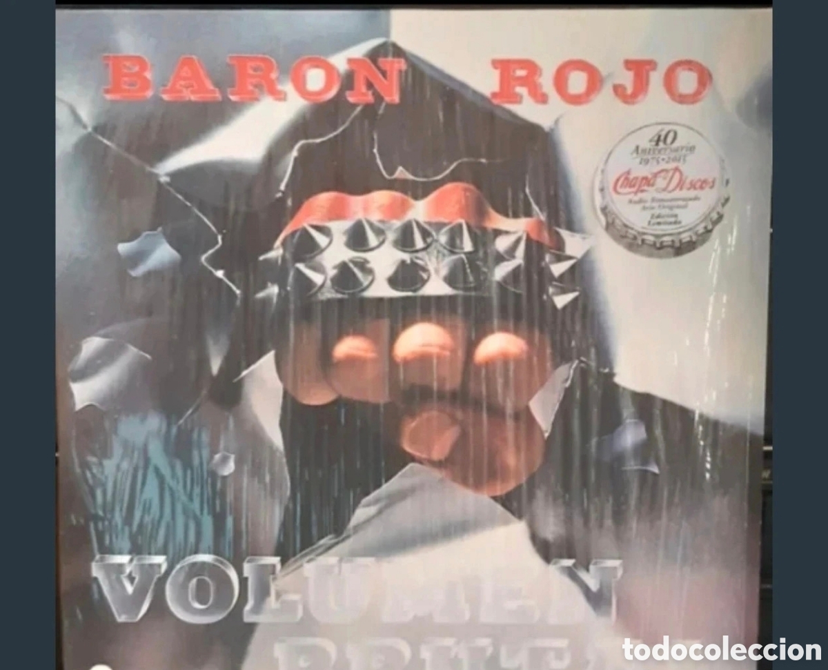 Discos de vinilo: Baron Rojo: Volumen Brutal Lp 2015