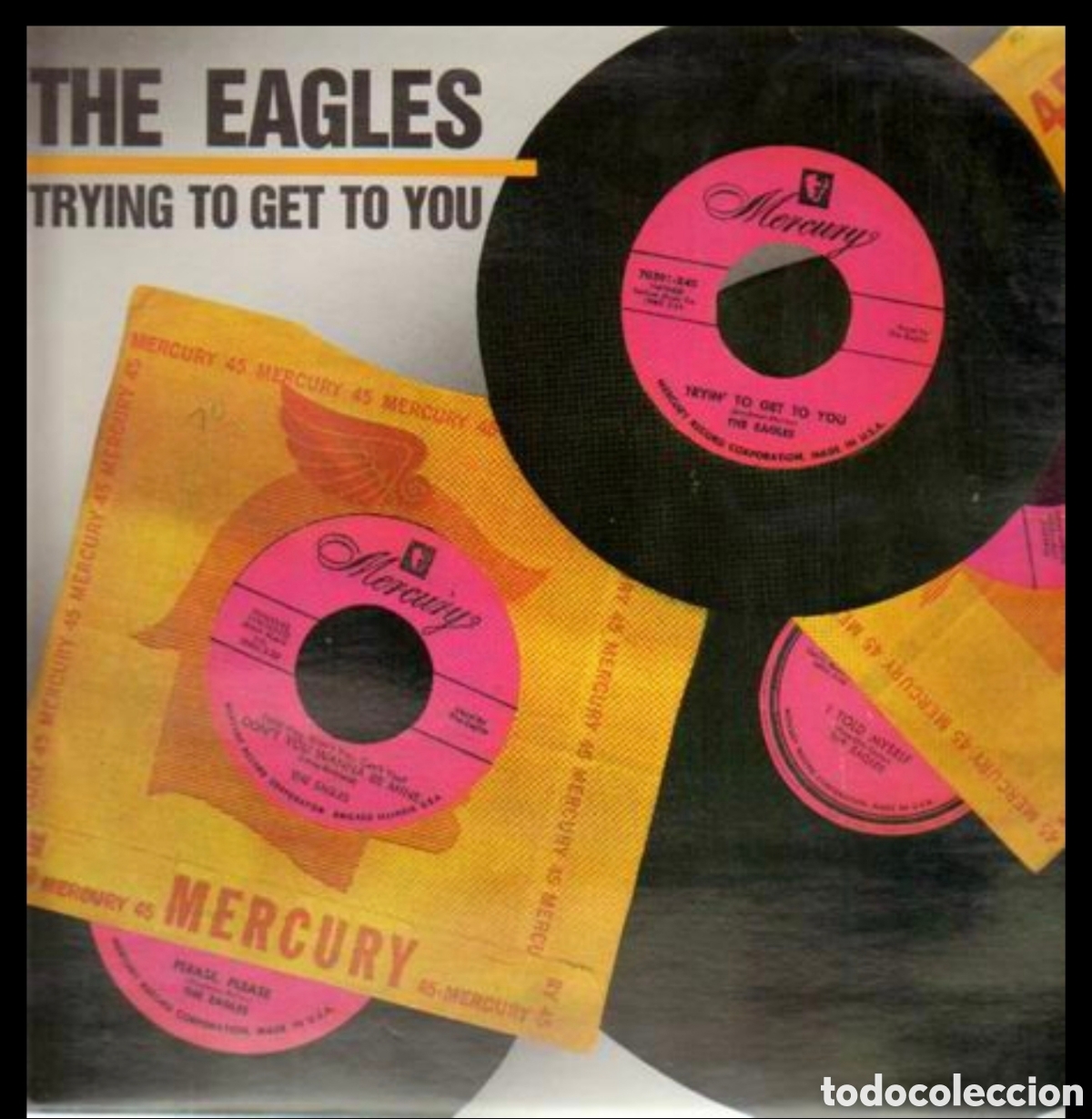 Discos de vinilo: The Eagles: Trying To Get To You Lp 1989