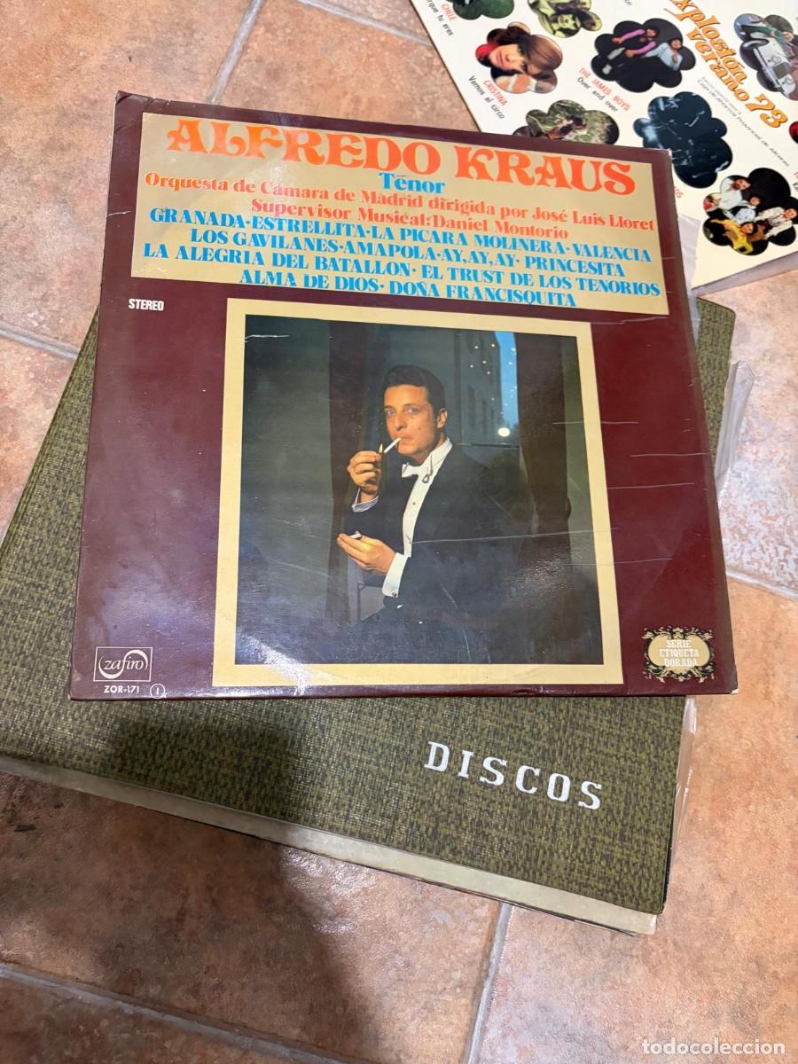 Discos de vinilo: BLAS29A DISCO VINILO LP Alfredo Kraus. Editorial/Sello: Zafiro.