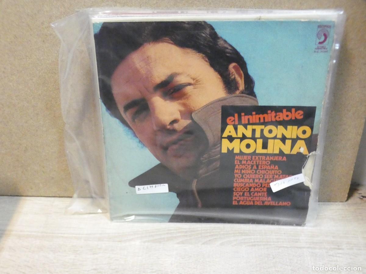 Discos de vinilo: ARKANSAS1980 EXPRO726 VINILO LEVE USO AUN CORRECTO ANTONIO MOLINA ROTO EN TAPA