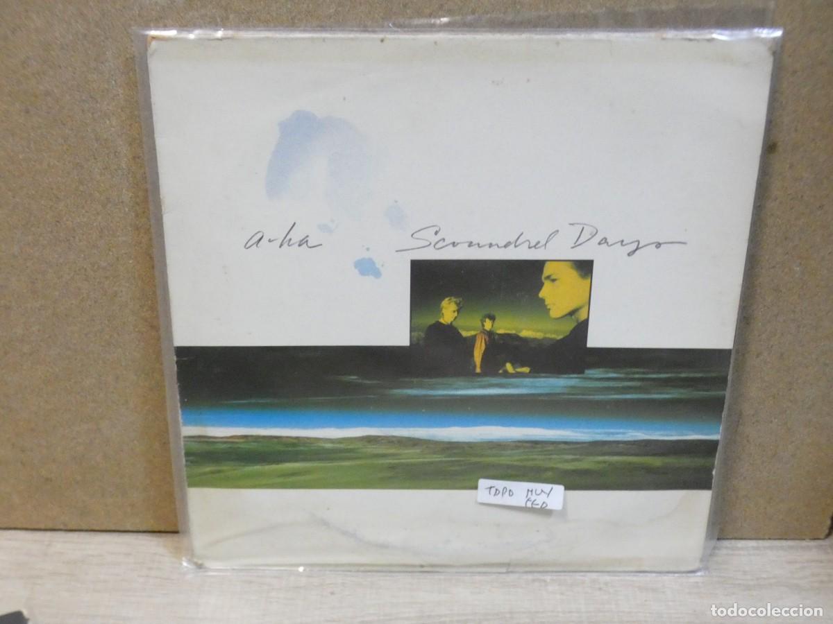 Discos de vinilo: ARKANSAS1980 EXPRO726 VINILO BUEN ESTADO A-HA TAPA MUY TOCADA AGUA