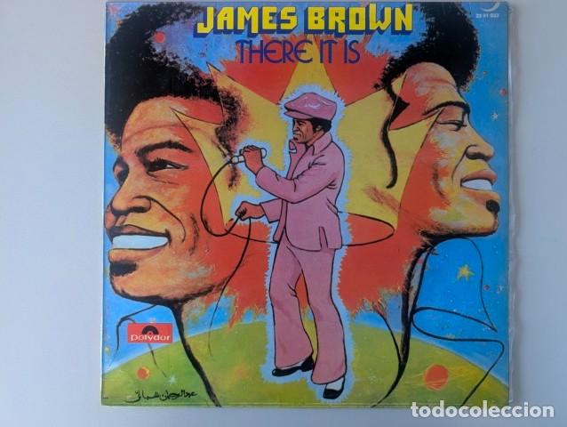 Discos de vinilo: L1351 JAMES BROWM THERE IT IS - DIFICIL POCO FRECUENTE - LP VINILO A&Ntilde;O 1972