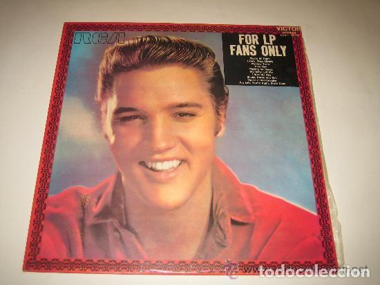 Discos de vinilo: ELVIS PRESLEY - ELVIS FANS ONLY ..LP ORIGINAL ESPA&Ntilde;OL DE 1970 MUY LIMITADO