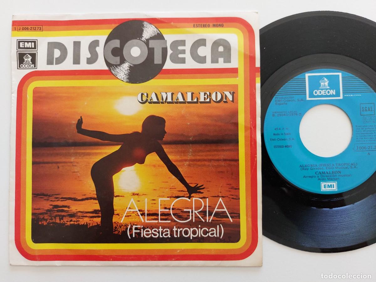 Discos de vinilo: CAMALEON - 45 Spain - PROMO * MINT * ALEGRIA ( FIESTA TROPICAL ) / BATUCADA