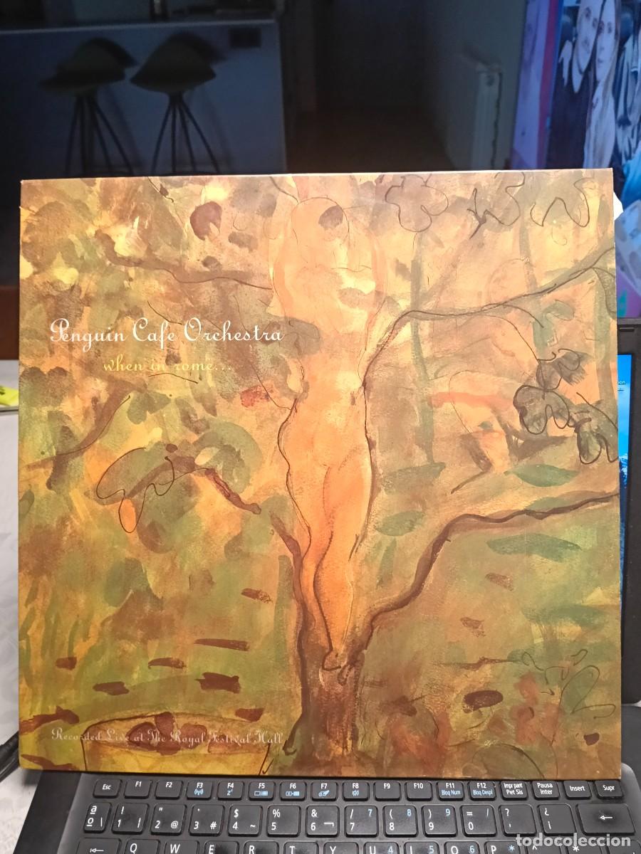 Discos de vinilo: RAR LP 33&rdquo;. PENGUIN CAFE ORCHESTRA. WHEN IN ROME...MADE IN SPAIN