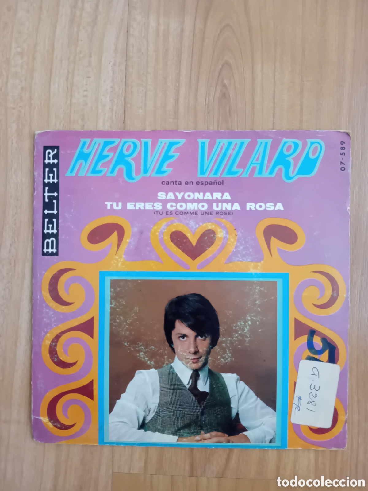Discos de vinilo: HERVE VILARD. SAYONARA - Foto 1