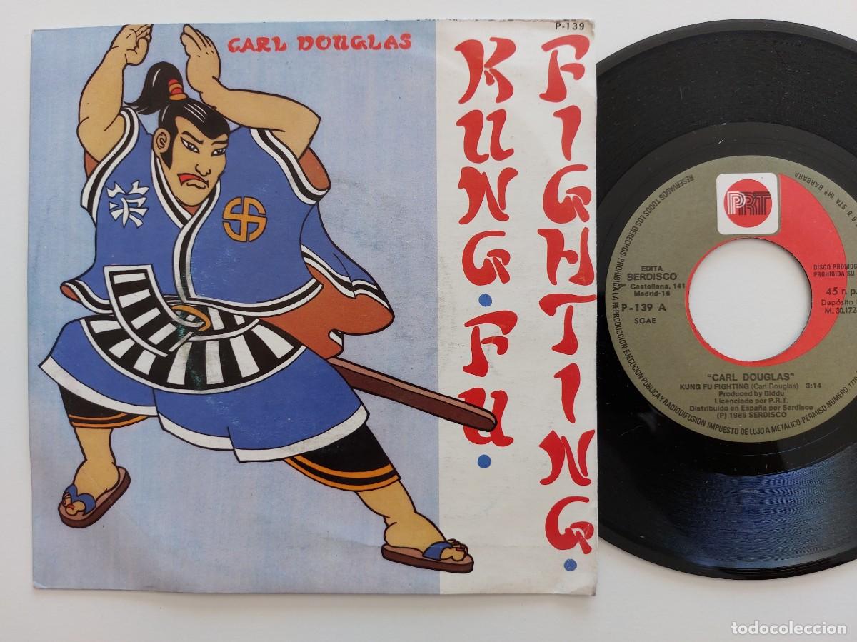 Discos de vinilo: CARL DOUGLAS - 45 Spain - PROMO * MINT * KUNG FU FIGHTING