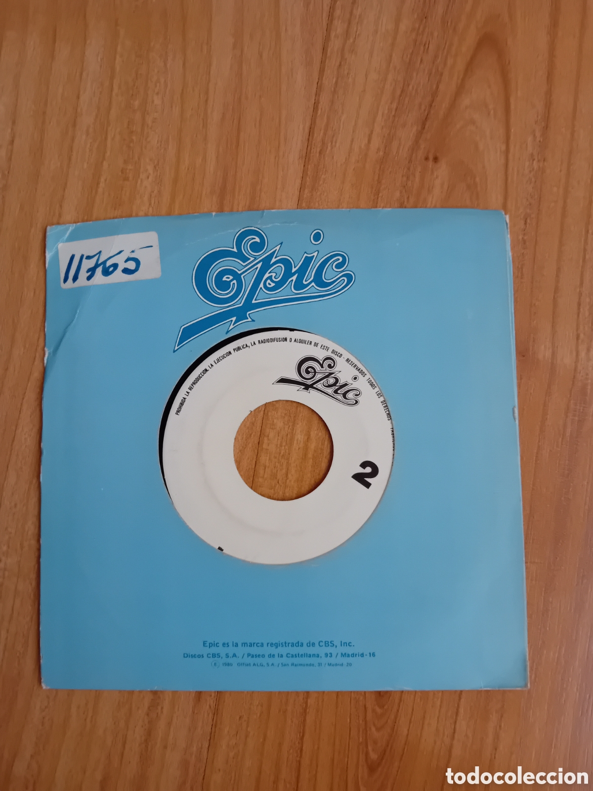 Discos de vinilo: ROSA NEGRA. A BORDO DE LA RUINA - Foto 2