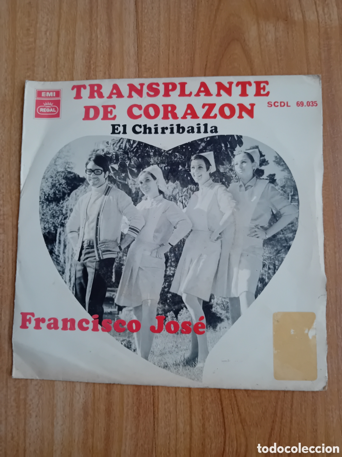 Discos de vinilo: FRANCISCO JOSE. TRANSPLANTE DE CORAZON. EL CHIRIBAILA - Foto 1