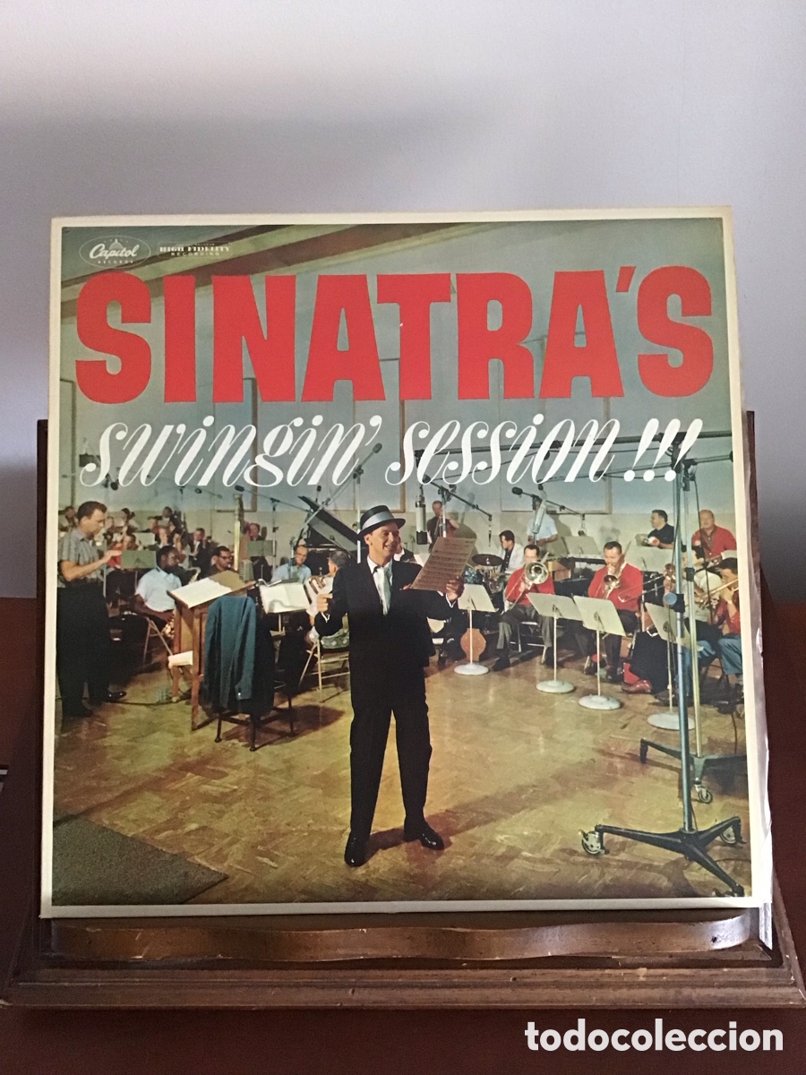 Discos de vinilo: SINATRA&rsquo;S SWINGIN&rsquo; SESSION!!!-FRANK SINATRA(vinilo) - Foto 1