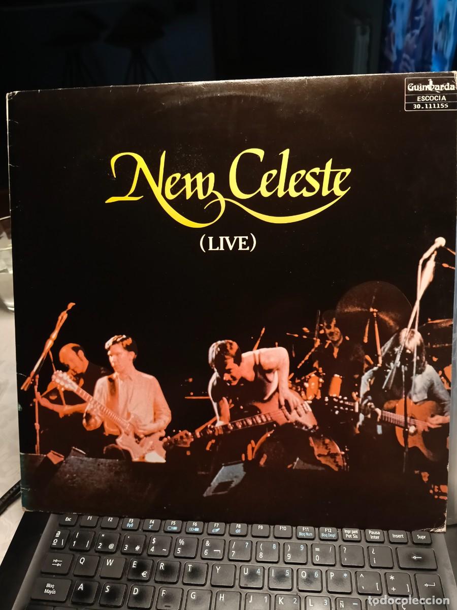 Discos de vinilo: RAR LP 33&rdquo;. NEW CELESTE. LIVE. FOLK. MADE IN SPAIN