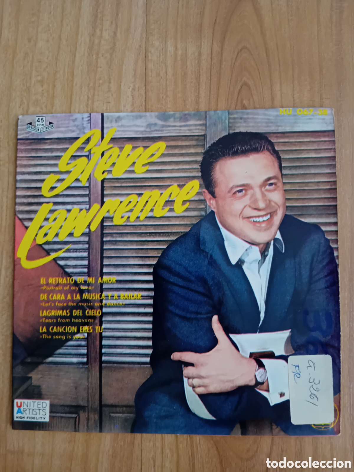 Discos de vinilo: STEVE LAWRENCE. DON COSTA. EL RETRATO DE MI AMOR