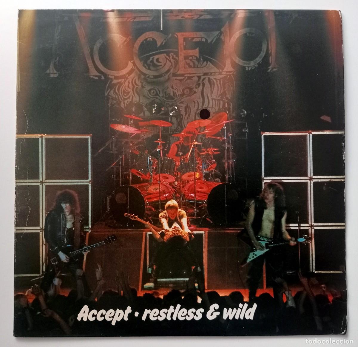 Discos de vinilo: LP ACCEPT - RESTLESS AND WILD