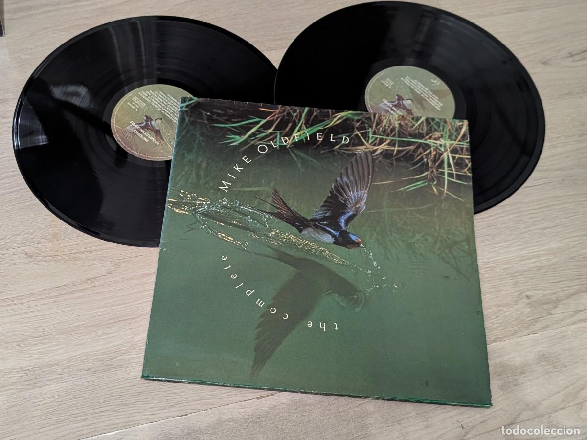 Discos de vinilo: MIKE OLDFIELD - THE COMPLETE ..2LP&acute;S DE ..1&ordf; EDICION 1985 - CARPETA ABIERTA - VIRGIN - ESPA&Ntilde;OL