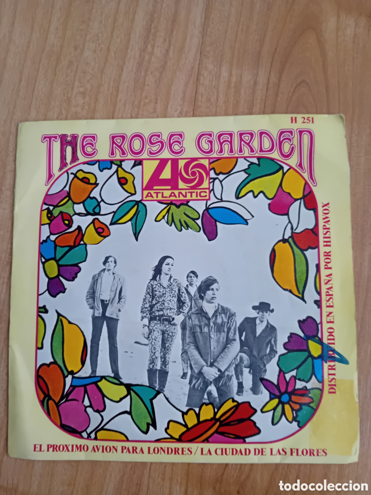 Discos de vinilo: THE ROSE GARDEN. EL PROXIMO AVION PARA LONDRES