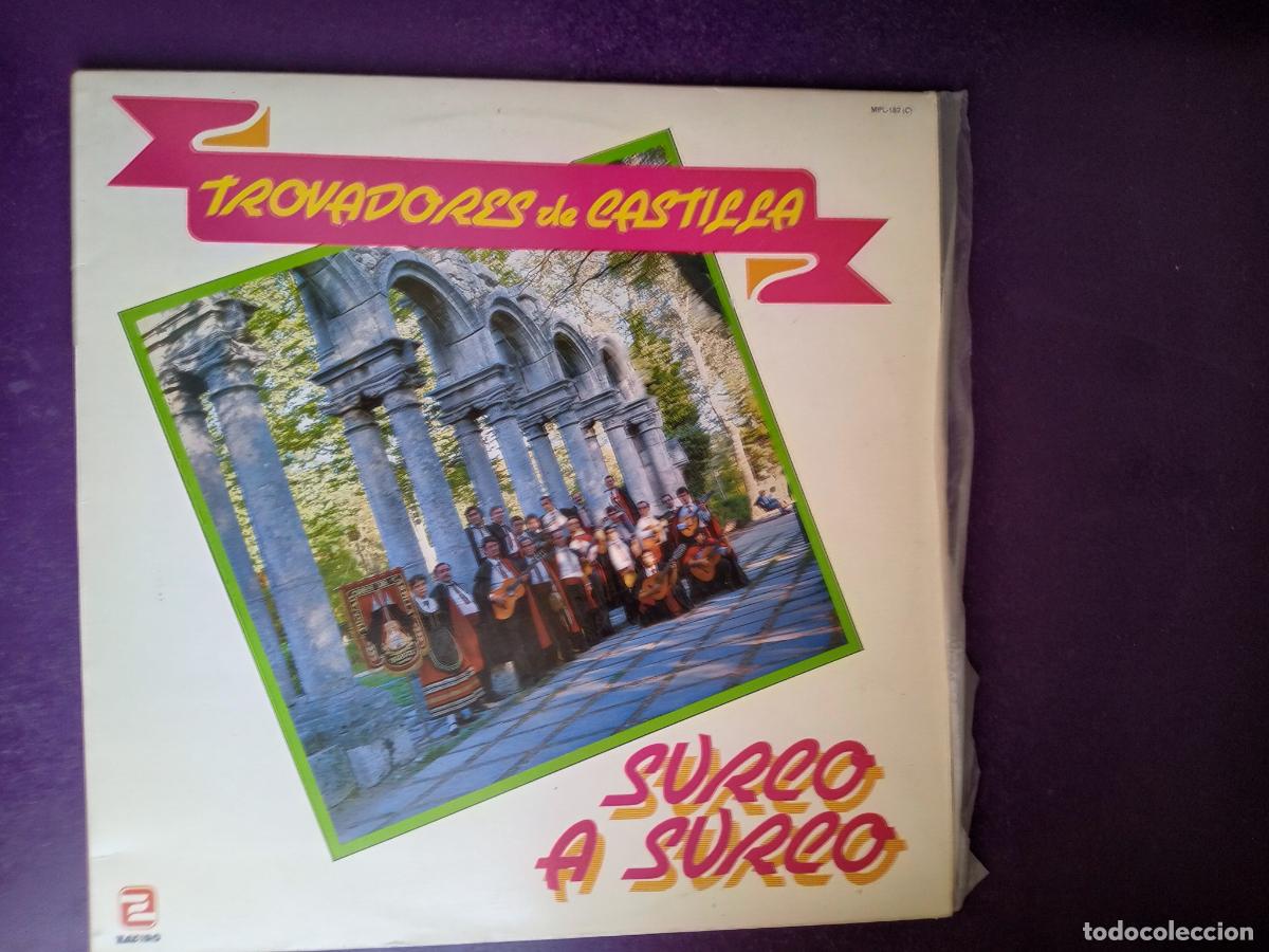 Discos de vinilo: Trovadores De Castilla - SURCO A SURCO - LP ZAFIRO 1983 - FOLK TRADICIONAL CASTELLANO