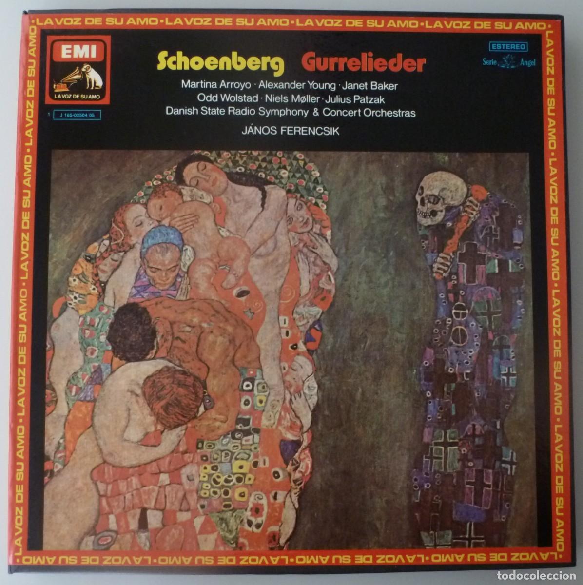 Discos de vinilo: SCHOENBERG - GURRELIEDER (CAJA 2 X LP + LIBRETO EMI 1976)