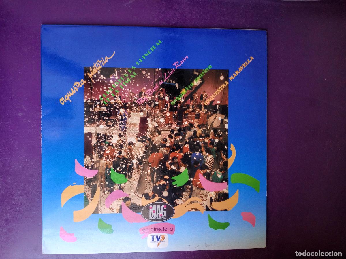 Discos de vinilo: ORQUESTRES A MAG MAGAZINE DE TV3 - LP PDI 1988 - PLATERIA, MARAVELLA, PRINCIPAL BISBAL, LLUIS ROVIRA