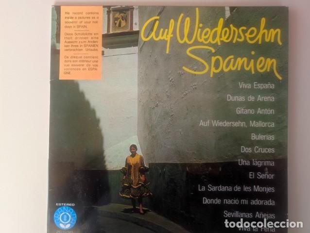Discos de vinilo: L1353 DIFICIL DISCO DE FLAMENCO - AUF WIEDERSEHN SPANIEN EDITADO EN 1973 LP VINILO - MUY SINGULAR