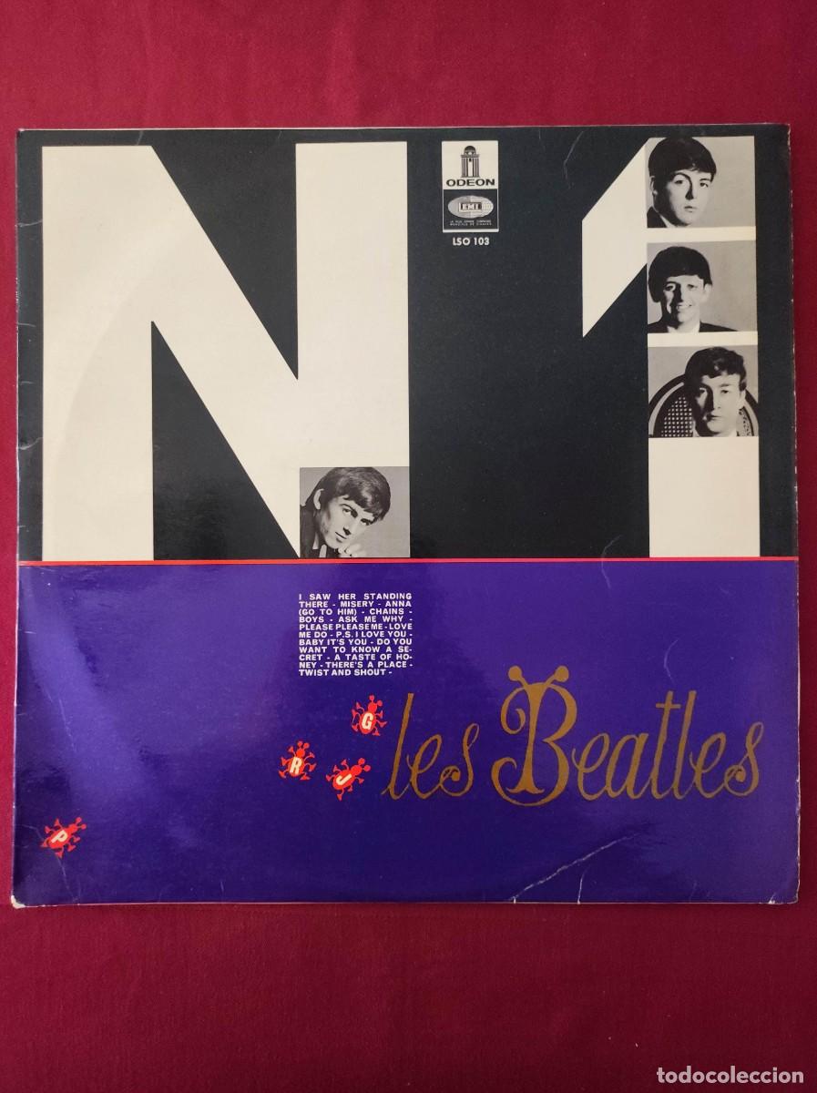 Discos de vinilo: The beatles - les beatles n&deg;1 (lp - edici&oacute;n francesa odeon lso 103 s)