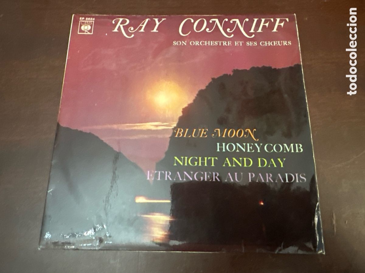 Discos de vinilo: RAY CONNIFF: BLUE MOON / NIGHT AND DAY / HONEYCOMB / ETRANGER AU PARADIS