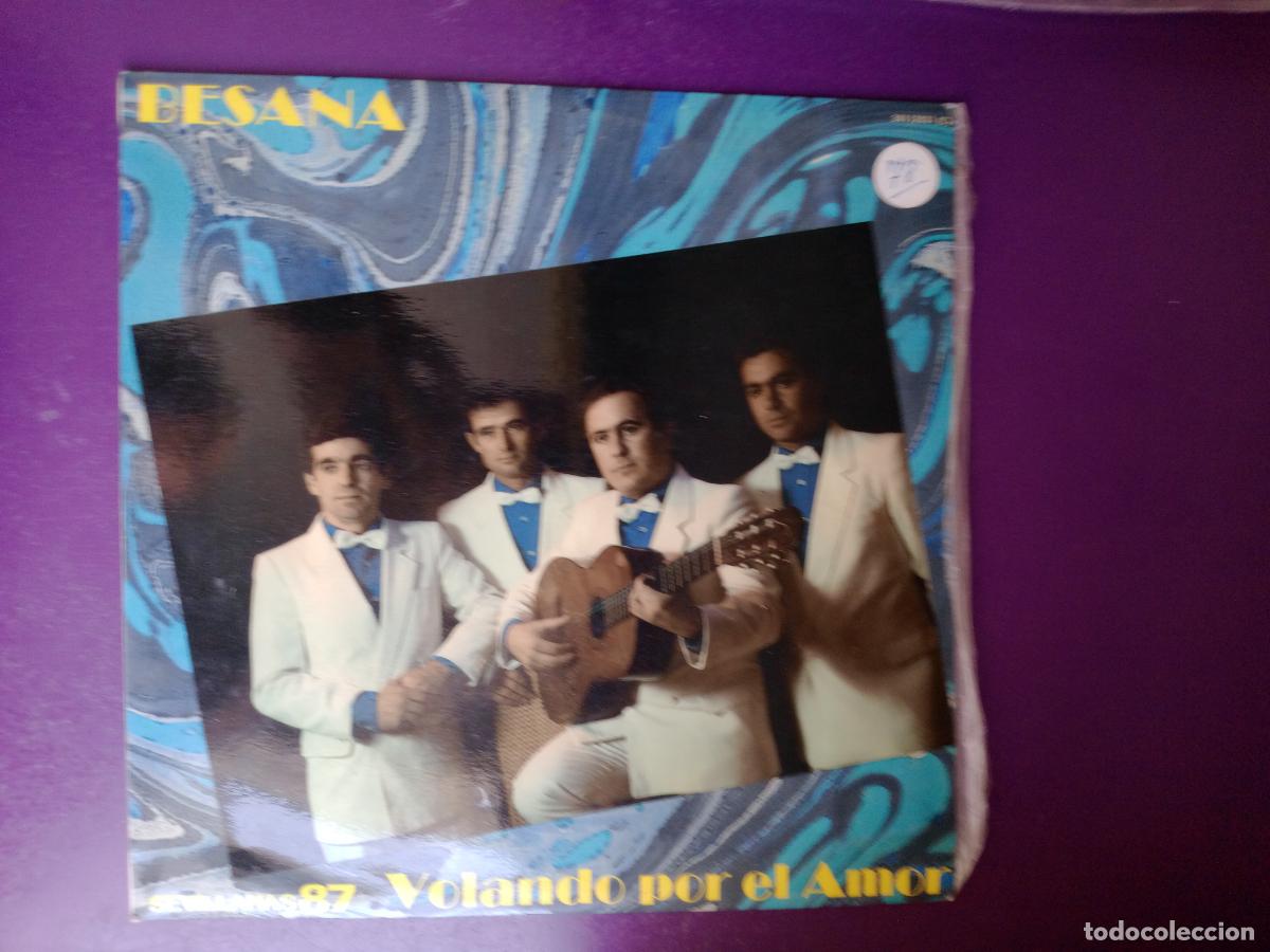 Discos de vinilo: Besana &lrm;&ndash; Volando Por El Amor (Sevillanas 87) - LP TUBOESCAPE 1987 - SEVILLANAS Y RUMBAS, SIN USO