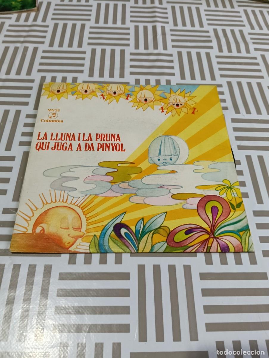 Discos de vinilo: EP 7'' Canciones Infantiles Catalanas - Gina Marcel - Qui juga a da pinyol / La lluna i la pruna - C