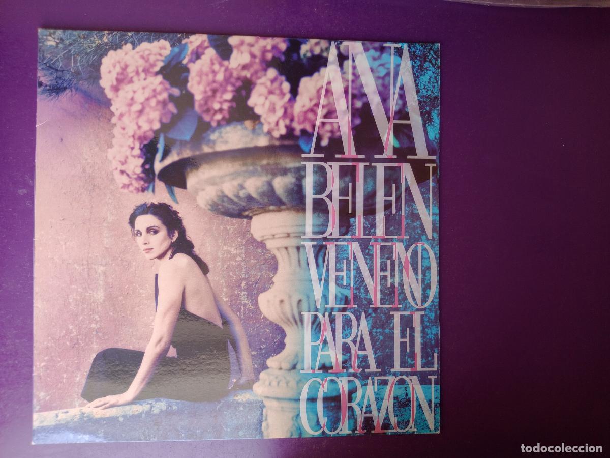 Discos de vinilo: ANA BELEN - LP BMG ARIOLA 1993 - VENENO PARA EL CORAZON + JUAN LUIS GUERRA