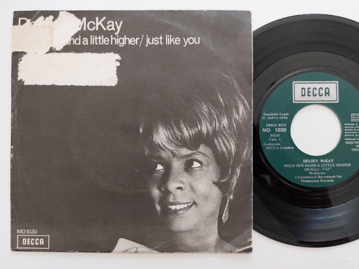 Discos de vinilo: DELSEY McKAY - 45 Spain - PROMO * MINT * HOLD HER HAND A LITTLE HIGHER