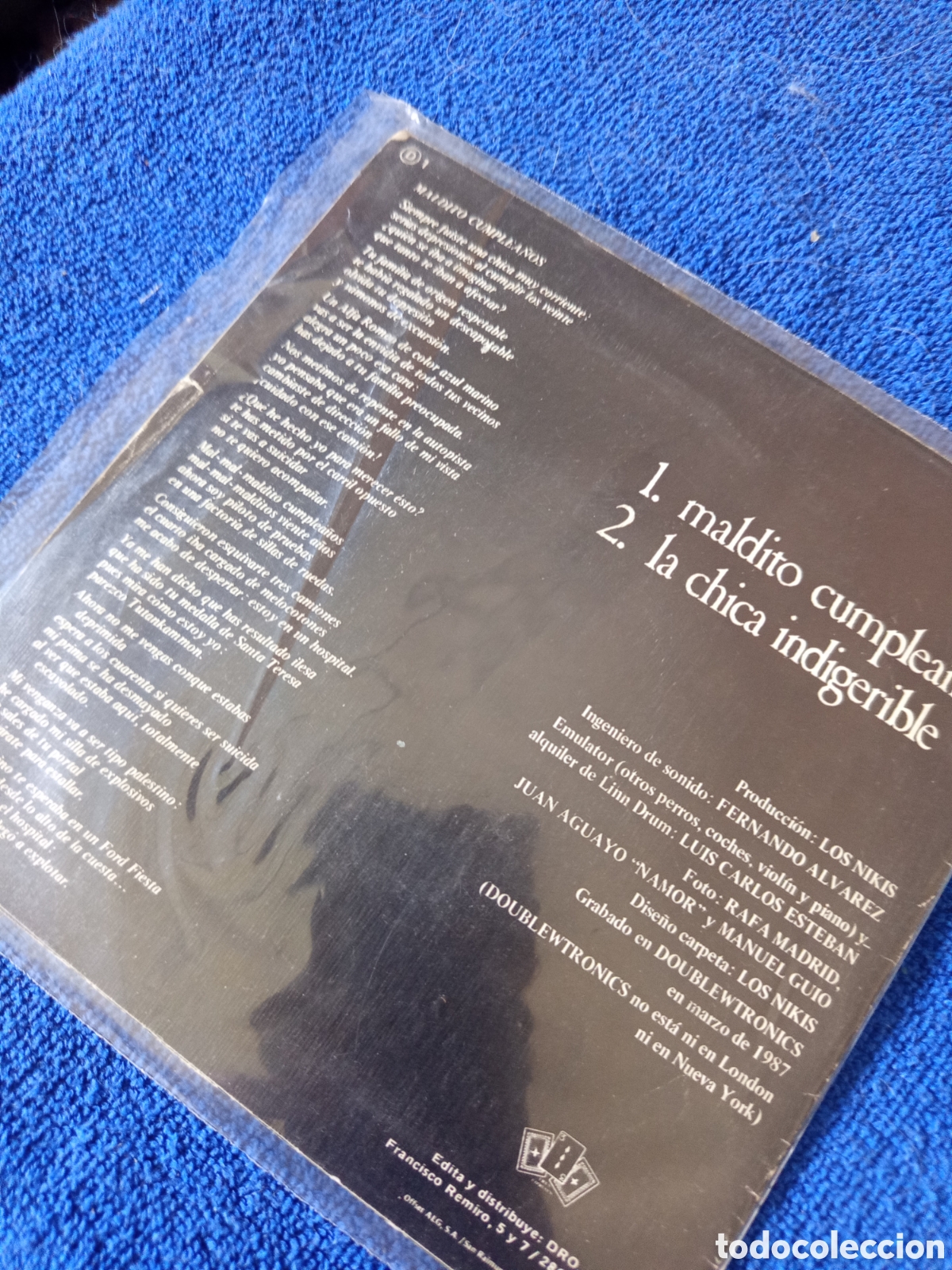 Discos de vinilo: Los Nikis- Maldito Cumplea&ntilde;os - Foto 2