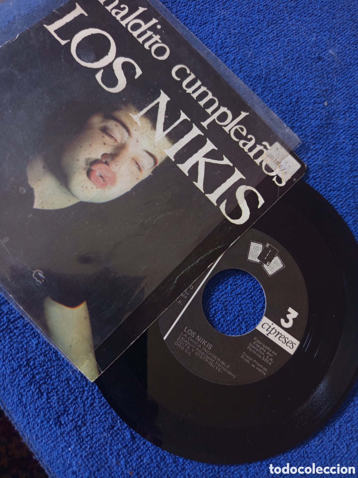 Discos de vinilo: Los Nikis- Maldito Cumplea&ntilde;os - Foto 3
